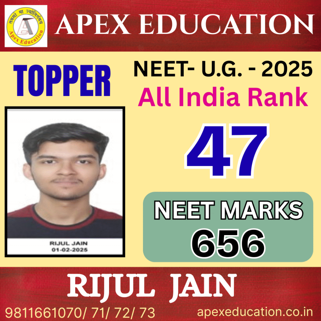 Rijul Jain photographs and result card